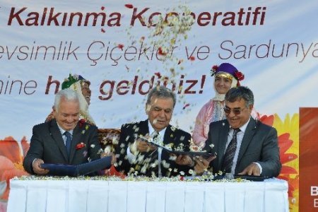 İzmir Büyükşehir Belediyesi Bademler köyünden 1 milyon liralık çiçek alacak