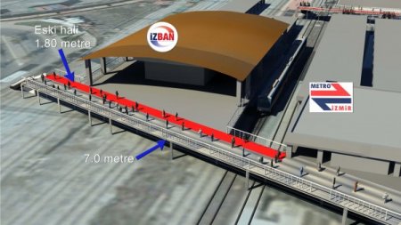 İzmir Halkapınar İstasyonu’nda ikinci rötuş pazar günü başlıyor