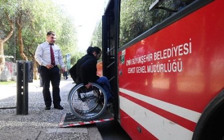 İzmir’de engelli yolcu sayısı 7 yılda yüzde 130 arttı
