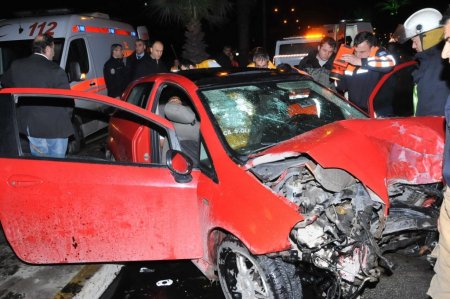 İzmir'de kaza: 4 yaralı