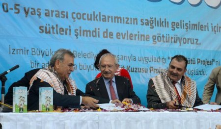 İzmir'de küçük çocuklara süt dağıtım projesinin protokolü imzalandı