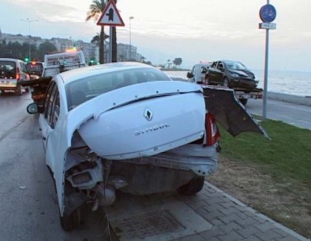 İzmir'de meydana gelen kazada 8 kişi yaralandı