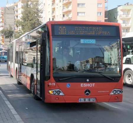 İzmir'de toplu ulaşımla taşınan yolcu sayısı 1,5 milyonu aştı