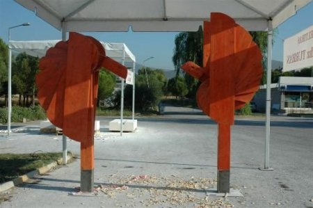 İzmir'de Yarışmalı Heykel Çalıştayı'nın Eserleri Görücüye Çıkıyor