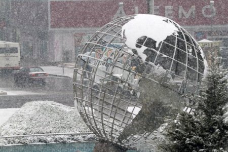 İzmir'den Kar Manzaraları