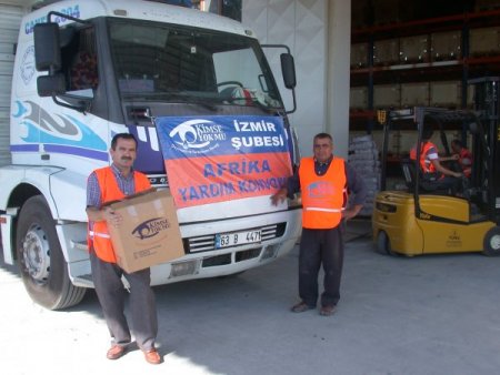 İzmir’den Somali'ye 140 Ton Kuru Gıda Gönderildi