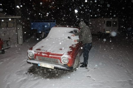 İzmir'e Kar Yağdı