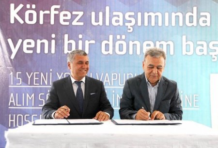 İzmir’in Yeni Vapurları İçin 117 Milyon Euroluk Sözleşme İmzalandı