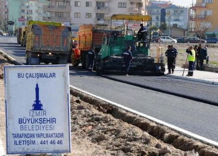 İzmir'in Yollarına 1,5 Milyon Ton Asfalt Daha Dökülecek