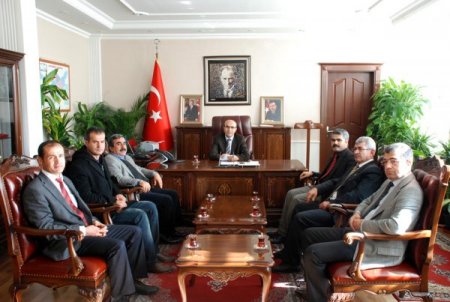 İzol -Der Vali Mahmut Demirtaş’ı ziyaret etti