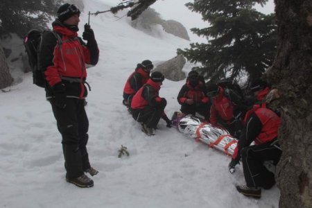 Jandarma, Uludağ’da kayıp arama ve kurtarma tatbikatı yaptı