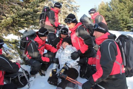 Jandarma, Uludağ’da kayıp arama ve kurtarma tatbikatı yaptı