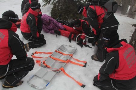 Jandarma, Uludağ’da kayıp arama ve kurtarma tatbikatı yaptı