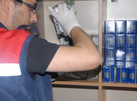 Jandarmadan Kaçak Sigara Operasyonu