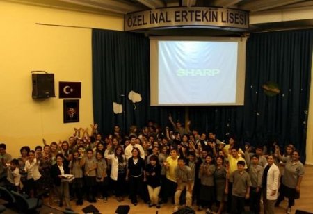 Japon Çift, Türkçe Öğrendikleri Öğrencilere Origami Dersi Verdi