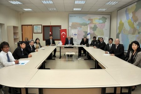 Japon JICA heyeti, Bursa İl Afet ve Acil Durum Müdürlüğü'nü ziyaret etti