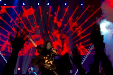 Jennifer Lopez, Türkiye'den sonra Endonezya'da konser verdi