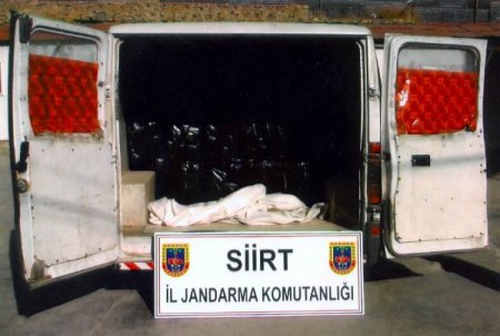 Kaçak Sigara Ele Geçirildi