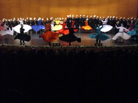 Kadın semazenler yoğun ilgi gördü