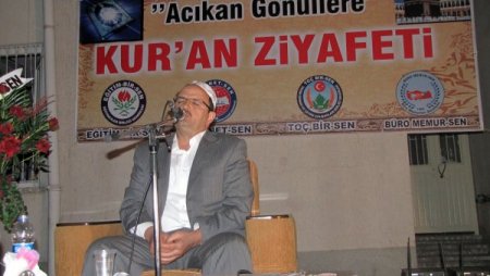 Kadirli'deki Kur'an Ziyafeti Vatandaşları Ağlattı