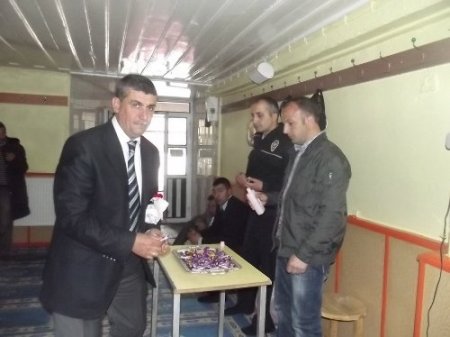 Kağızman İlçe Emniyet Müdürlüğü, şehitler için mevlit okuttu