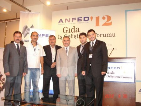 KAHİAD üyesi işadamları gıda fuarına katıldı