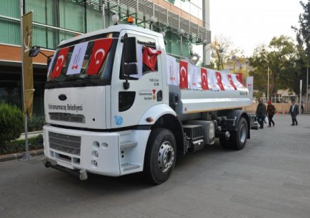 Kahramanmaraş Belediyesi'ne araç takviyesi