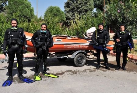 Kahramanmaraş'ın İlk Sualtı Arama Kurtarma Timi Kuruldu