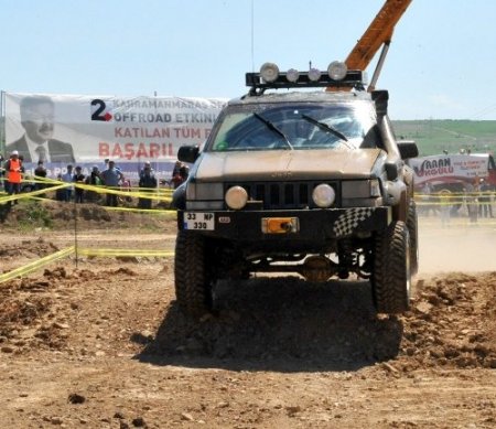 Kahramanmaraş'ta Off Road yarışları yapıldı