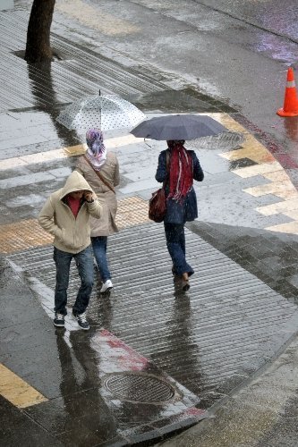 Kahramanmaraş'ta sağanak yağış