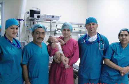 Kalbi Delik Doğan 3 Aylık Çağla Bebek, Ameliyatla Sağlığına Kavuştu