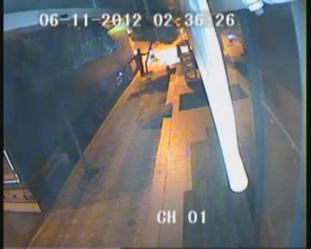 Kaldırımdaki fidanı kıran şahıs güvenlik kamerasına yakalandı