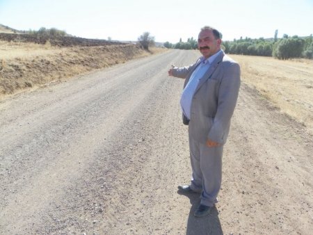 Kalecik yolu iki yıldır bitirilmeyi bekliyor