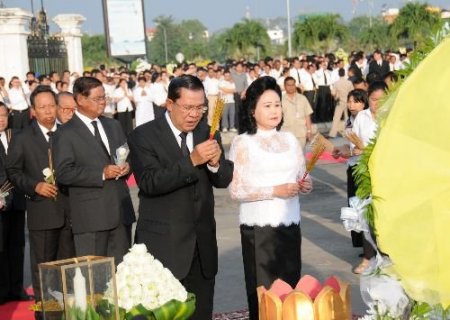 Kamboçya'da Ulusal Yas Tutuldu