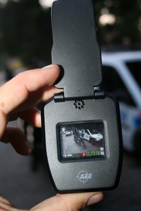 Kameralı polisler görev başında