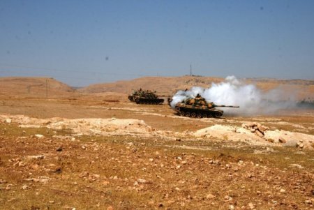 Kamışlı Sınırında Tatbikatlar Sürüyor