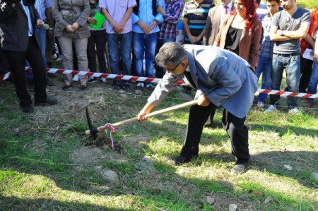 Kampüsteki geç Roma dönemine ait tarihi alan gün ışığına çıkarılacak