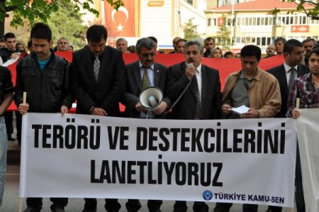 Kamu-sen Terör Olaylarını Lanetledi