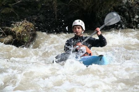 Kano Slalom Yarışları Nefes Kesti