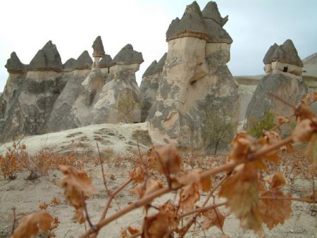 Kapadokya'da sonbahar büyülüyor