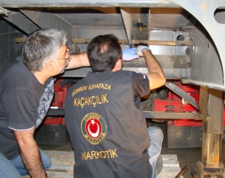 Kapıkule'de 21 kilogram eroin ele geçirildi