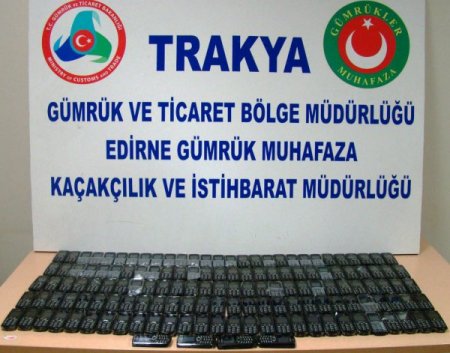 Kapıkule'de 288 kaçak cep telefonu ele geçirildi