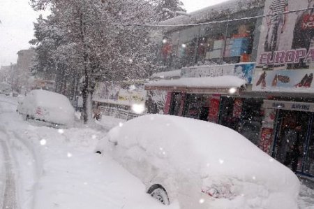 Kar, Bitlis'i Teslim Aldı, Köy Yolları Kapandı