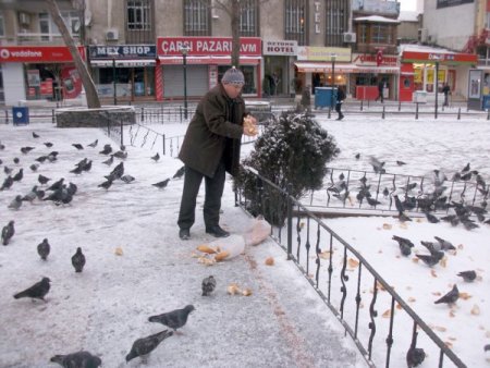Kar, Çorlu’yu Beyaza Bürüdü