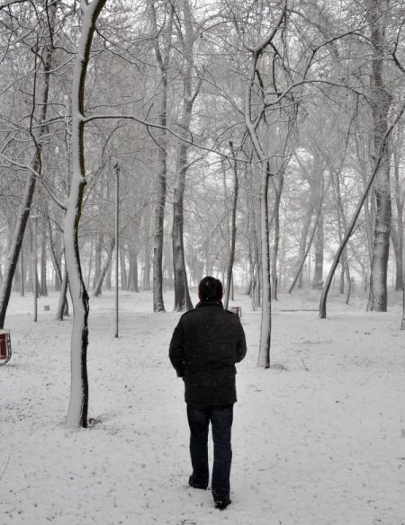 Kar Edirne'den giriş yaptı