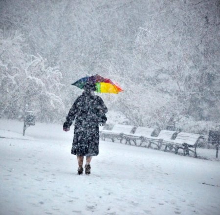 Kar kapıya dayandı