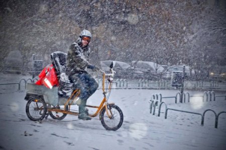 Kar kapıya dayandı