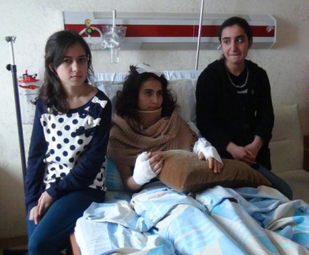 Kar kütlesi altında kalan genç kızın durumu iyiye gidiyor