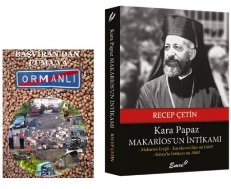 Kara Papaz Makarıos hakkında kitap yazdı