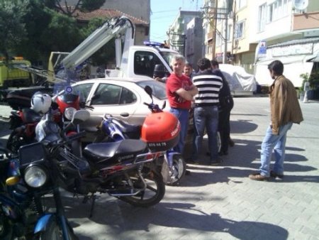 Karacabey'de motosikletler denetlendi